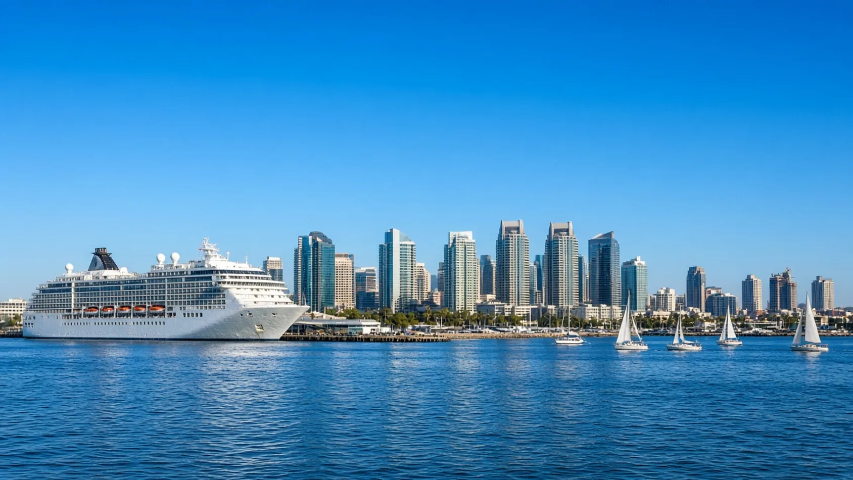 Crucero en la bahía de San Diego